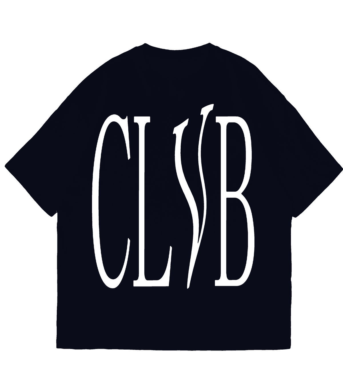 CLVB OVERSIZE T-SHIRT NAVY