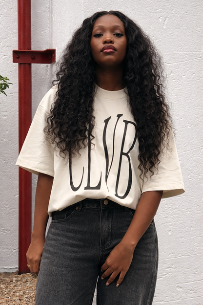 BEIGE OVERSIZED T-SHIRT