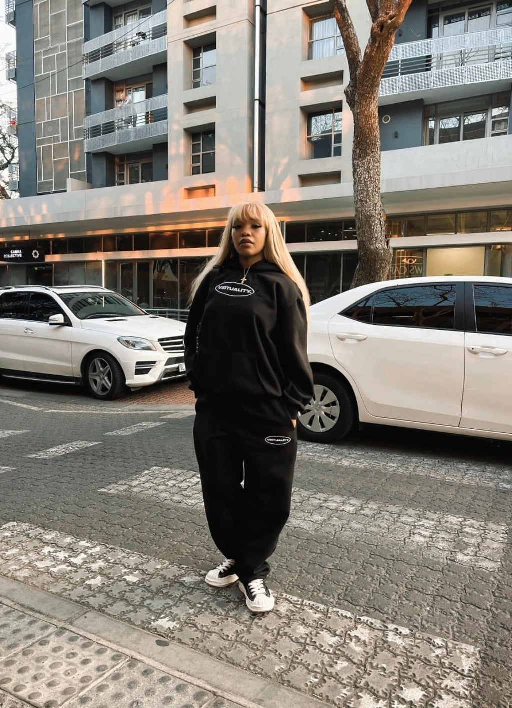 VIRTUALITY TRACKSUIT FULL SET (BLACK)