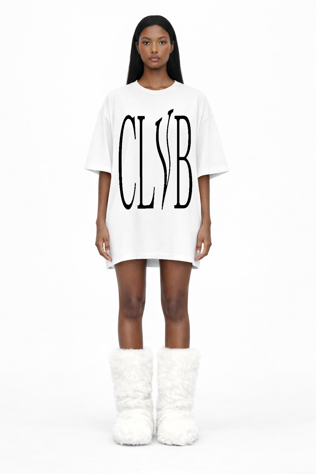 WHITE WIDDOW - Oversized T-Shirt