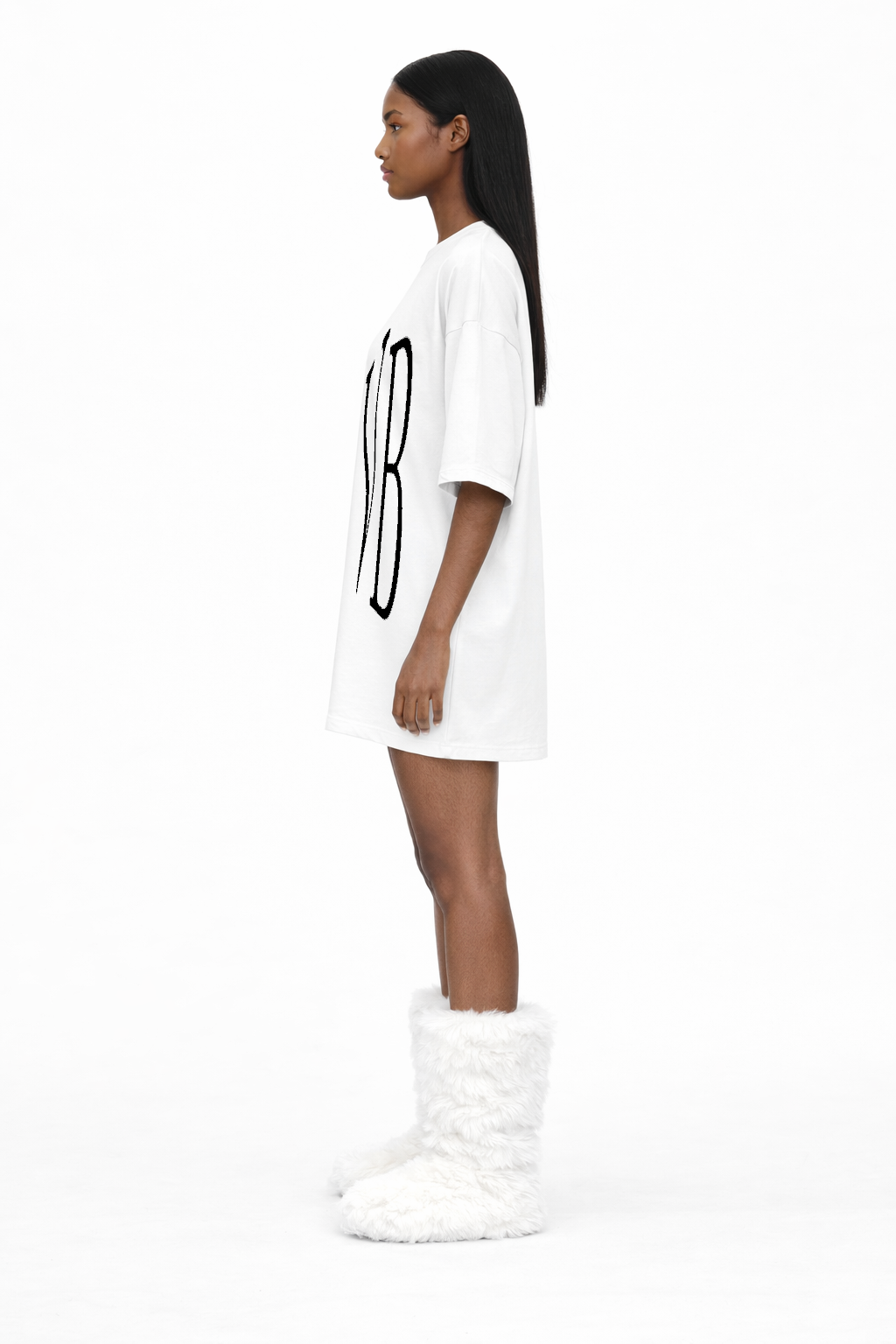 WHITE WIDDOW - Oversized T-Shirt