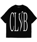 CLVB OVERSIZE T-SHIRT BLACK & WHITE