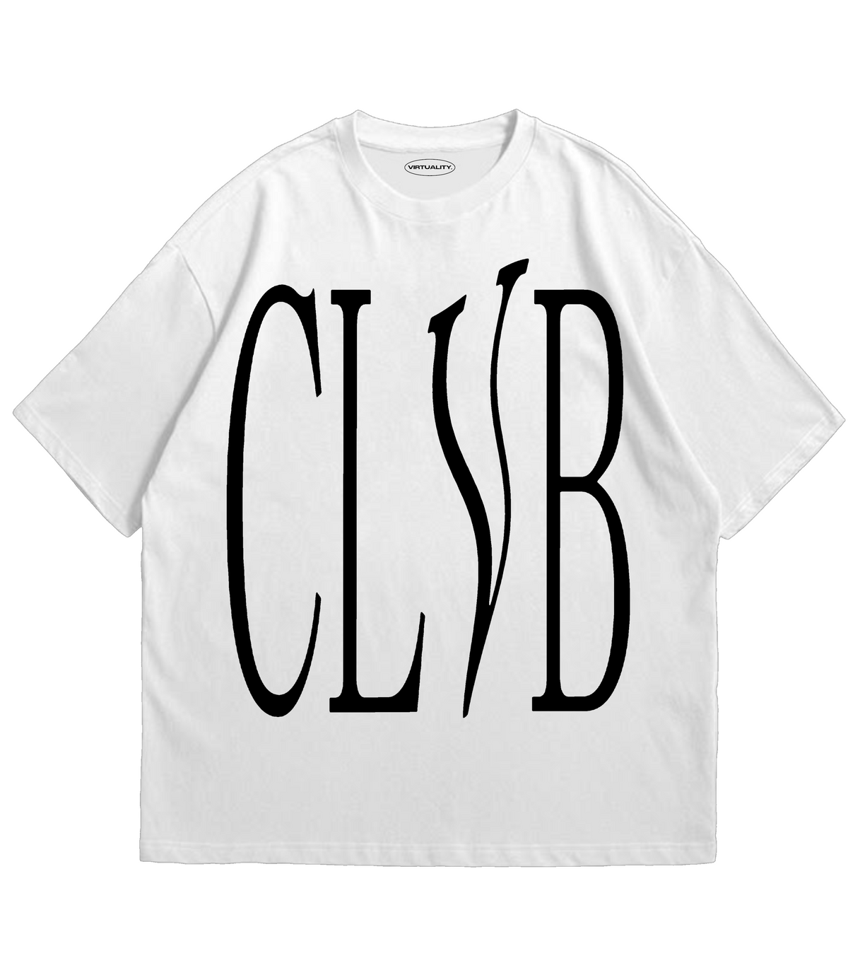 CLVB OVERSIZE T-SHIRT WHITE