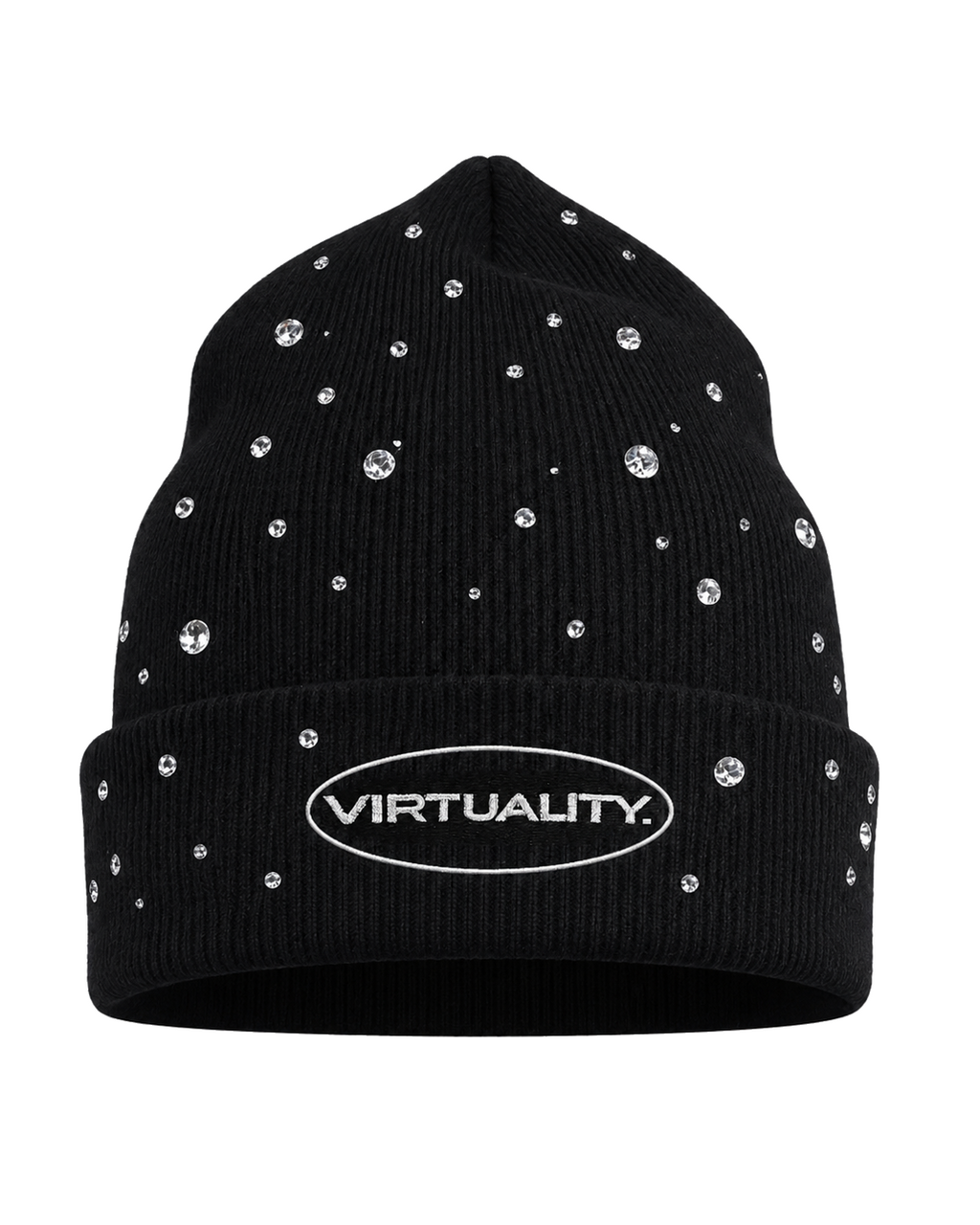 VIRTUALITY RHINETONE BEANIE