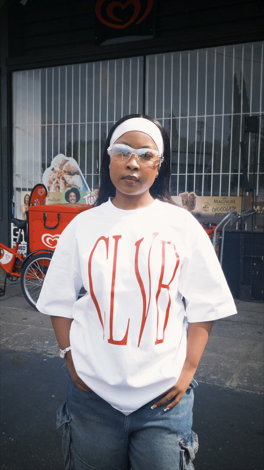 CLVB OVERSIZE T-SHIRT MARLBORO