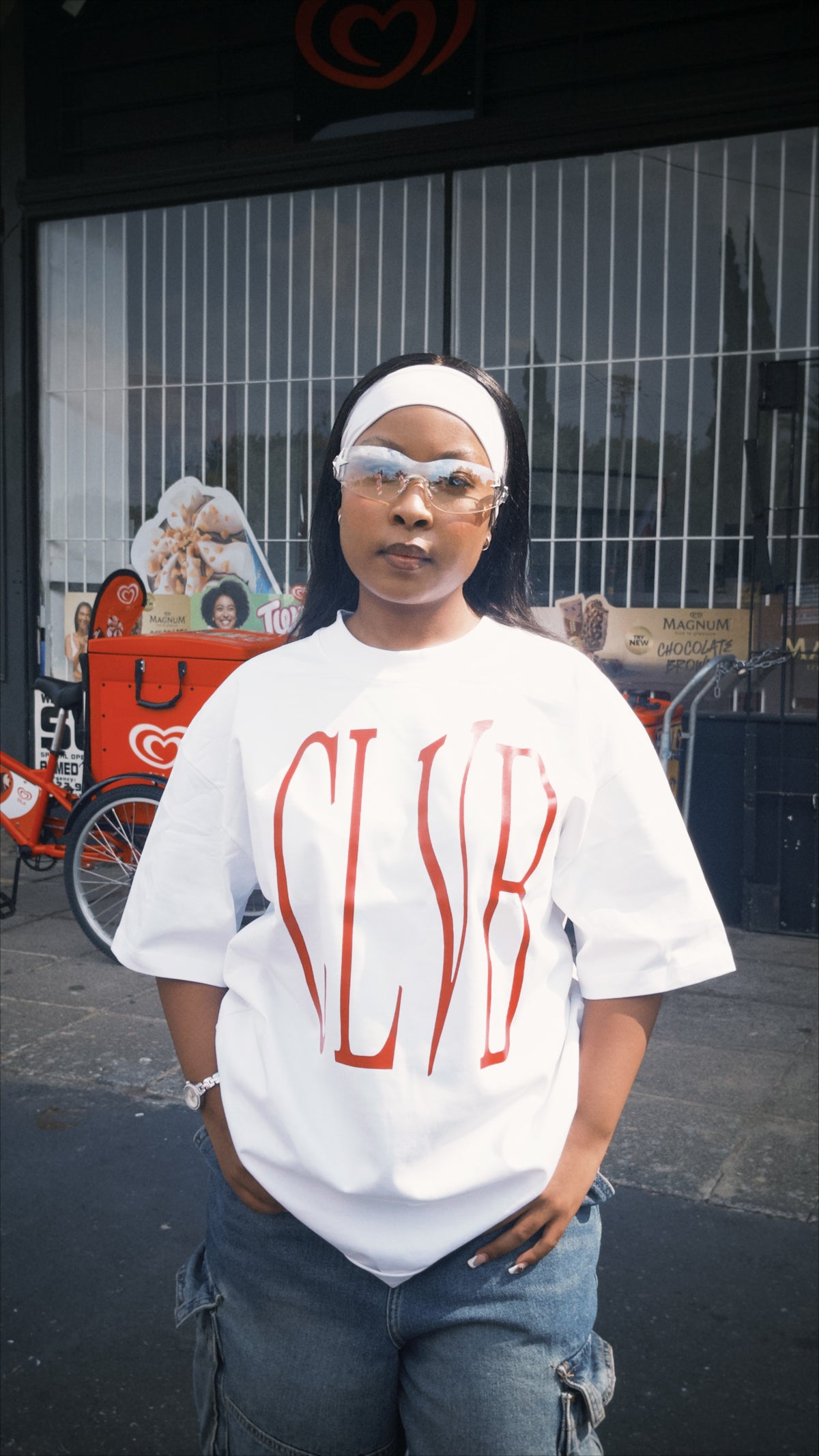 CLVB OVERSIZE T-SHIRT MARLBORO