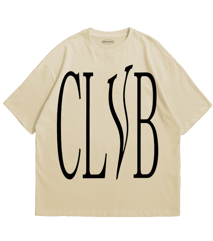 BEIGE OVERSIZED T-SHIRT