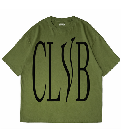 ARMY GREEN OVERSIZED T-SHIRT