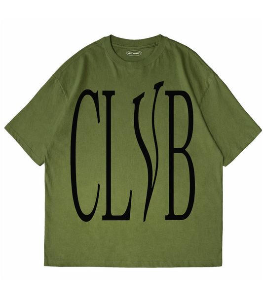 ARMY GREEN OVERSIZED T-SHIRT