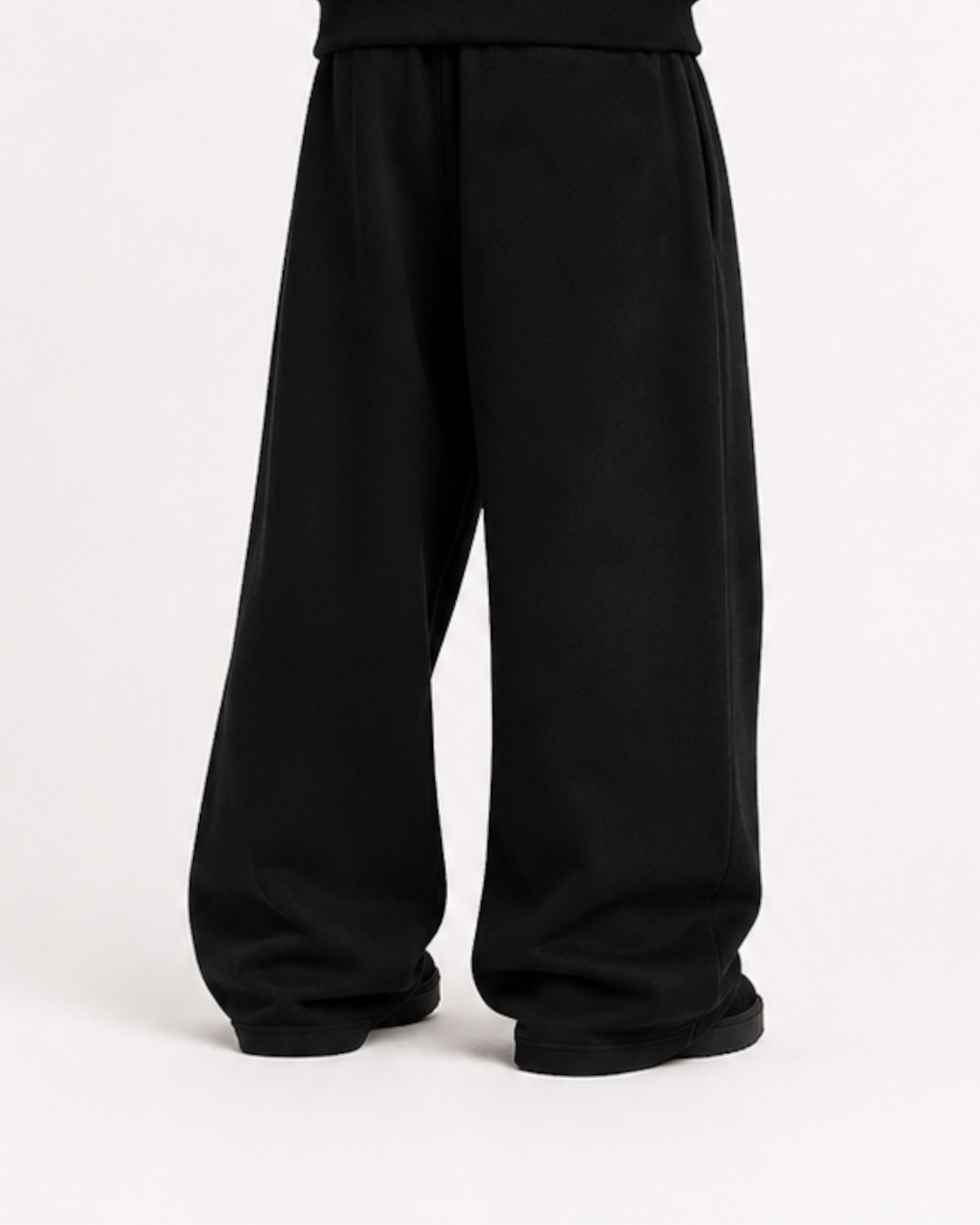 BLACK & WHITE HEAVYDUTY PANTS